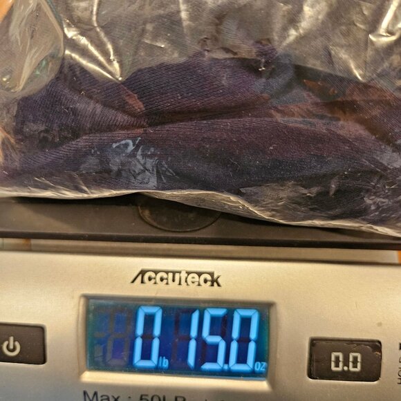 Susan Graver Womens Liquid Knit Open Front Duster Cardigan Large Size Navy - Picture 10 of 10